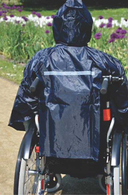 Regenponcho B dunkelblau Polyester Gewebe Regenponcho B dunkelblau Polyester Gewebe