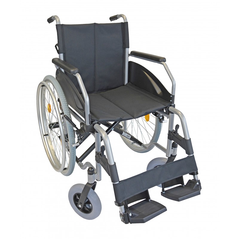 LEXIS TB Rollstuhl mit mehreren SB +Trommelbremse 45cm Lexis TB Zig Sitz Breiten wählbarStahl-Rollstuhl m. Trommelbremse