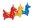 Hüpftier Gymnic RODY>>>>Farbe: blau Hüpftier Gymnic RODY>>>>Farbe: gelb