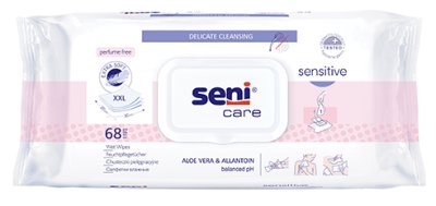 472607-jpg.jpg Seni Care SENSITIVE,Feuchtpflegetücher(68Stk.),