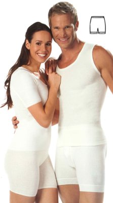 Damen-Schlüpfer normal 40%Angora natur Gr.S(Peters)