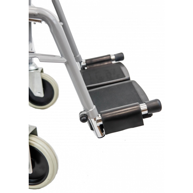 tsf-beinst_tzen.jpg TSF Fahrbarer Toilettenstuhl Rostfrei mit Rückenlehne Neu belastbar bis 130KG