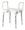 Duschhocker CANNES mit Armlehnen und Ausschnitt, weiß>>>> Duschhocker CANNES mit Armlehnen und Ausschnitt, weiß>>>>