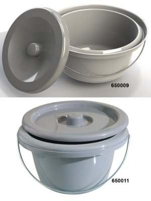 650009.jpg Toiletteneimer außenliegender Geruchsverschluß grau>>>>