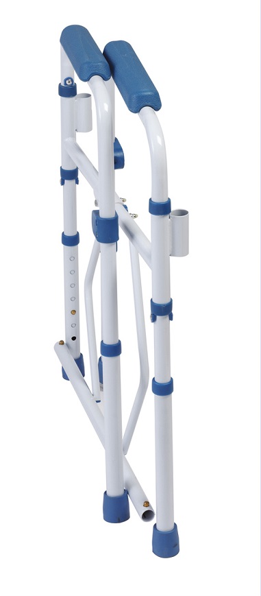 Blue Steel 3 in 1 Toilettenstützgestell mit Eimer und Deckel