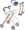 Aluminium Indoor-Rollator Let's go mit Tablett und Stoffkorb>>>> Aluminium Indoor-Rollator Let's go mit Tablett und Stoffkorb>>>>