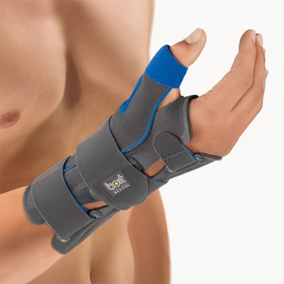 760194.jpg Bort Daumen-Handorthese SellaTex grau>>>>Gr. XL links