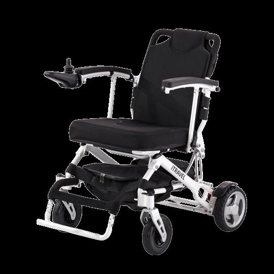 iTravel Lithium Ionen Batterien E-Reiserollstuhl-Scooter Weiß