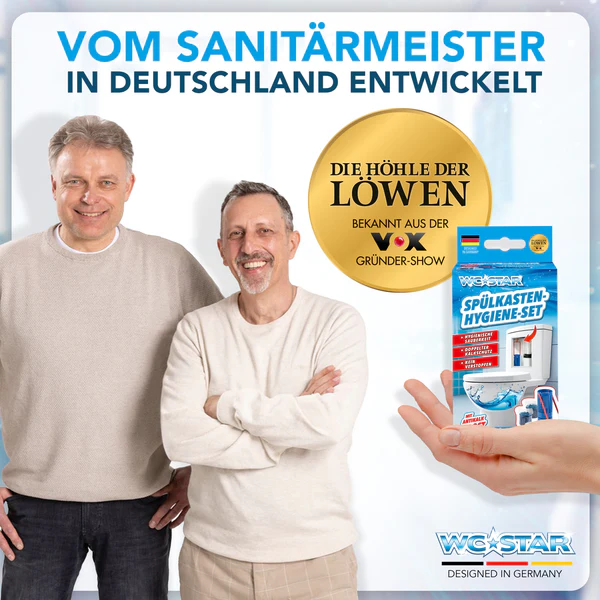 WC-Star 30 X Hygienesteine für Unterputz-WC mit Einwurfschacht WC-Star Nachfüll-Set 8x Spülkasten-Tab (à 50 g), 4x Antikalk-Tab (25 g)