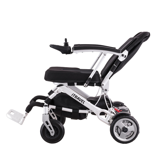 iTravel Lithium Ionen Batterien E-Reiserollstuhl-Scooter Weiß