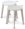 Duschhocker EASY Sitzhöhe 42-57 cm>>>>Ausf.: Belastbarkeit 200 kg Farbe: weiß