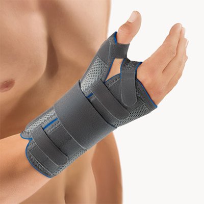 Bort Daumen-Handgelenks-Orthese SellaTex Classic, grau>>>>Gr. XL rechts