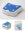 Badewannentritt SKY 50 x 40 x 10cm, weiß/blau>>>> Badewannentritt SKY 50 x 40 x 10cm, weiß/blau>>>>