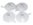 Sauger-Set für Badewannenlifter Bellavita (4 schwenkbare Sauger), transparent>>>>