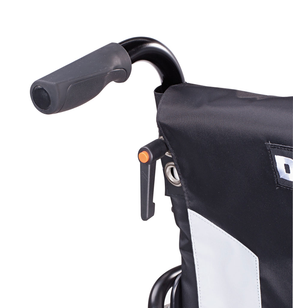 Leichtgewichtrollstuhl CANEO S mit Kombiarmlehnen, PU elfenbein>>>>SB 39 cm Rollstuhl S-Eco 2, mit Trommelbremse, PU, Duo-Armlehnen, anthrazit-metallic>>>>SB 37 cm