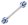 Saughaltegriff STILEO, blau-weiß>>>>30 cm Saughaltegriff STILEO, blau-weiß>>>>30 cm