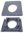 Toilettenbrille für Toilettenrollstuhl INVACARE H720T ab März/2009 grau>>>>