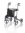 Rollator Topro Troja Original inkl. Stoffsitz und Netzkorb (max. 10 kg), silber>>>>Gr. M