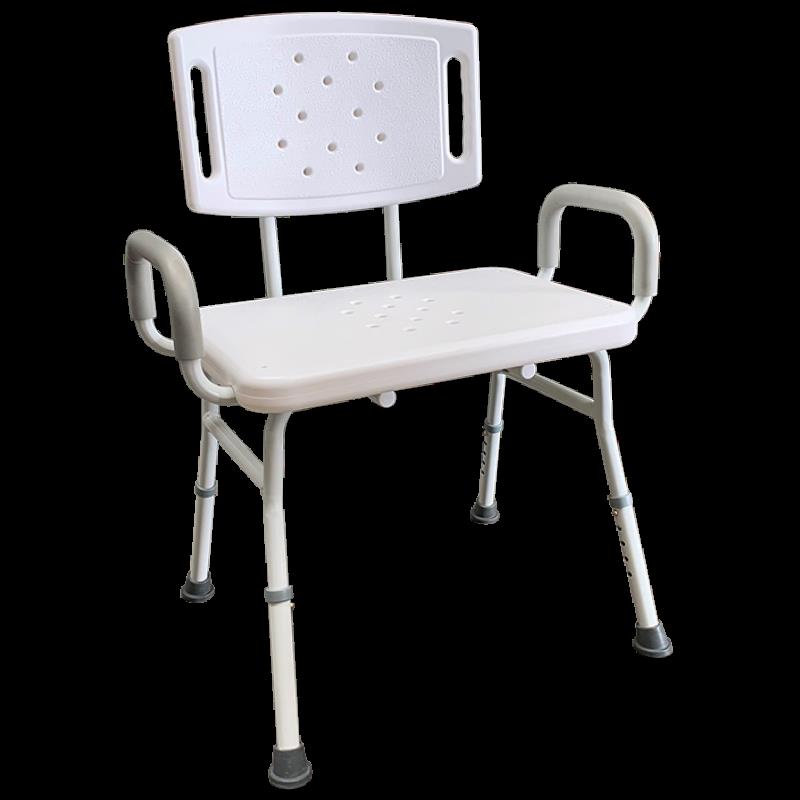DHB-AR250 N Duschhocker für Schwergewicht, Sitzbreite 61cm