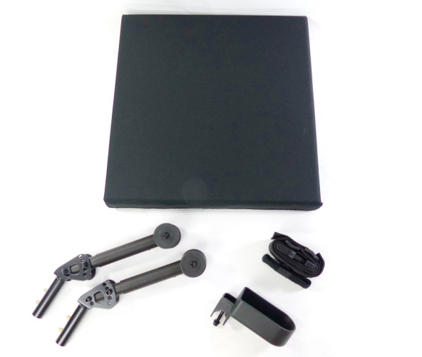 Zubehörkit AOK Breezy Basix2, Rubix2, Parix2 (Kippstützen, Sitzkissen, Stockhalter, Gurt)>>>>SB 52 cm