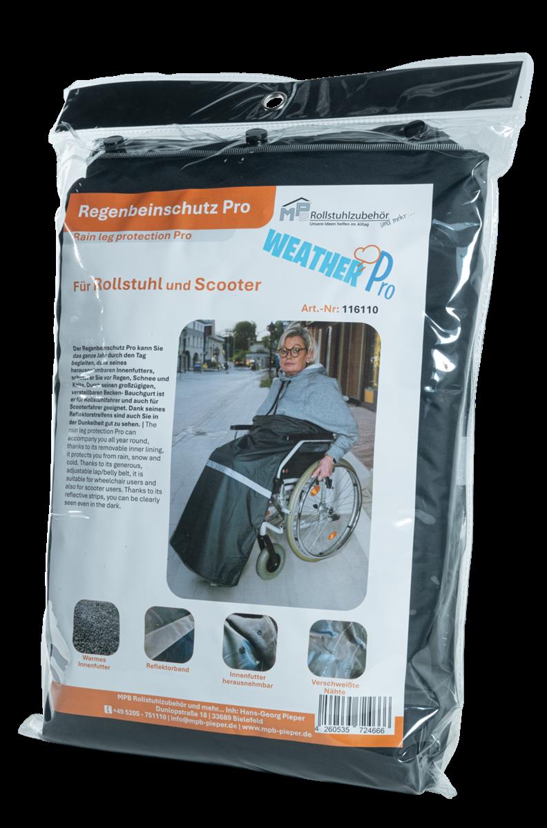 Regenschutz PRO für Rollstuhl und Scooter