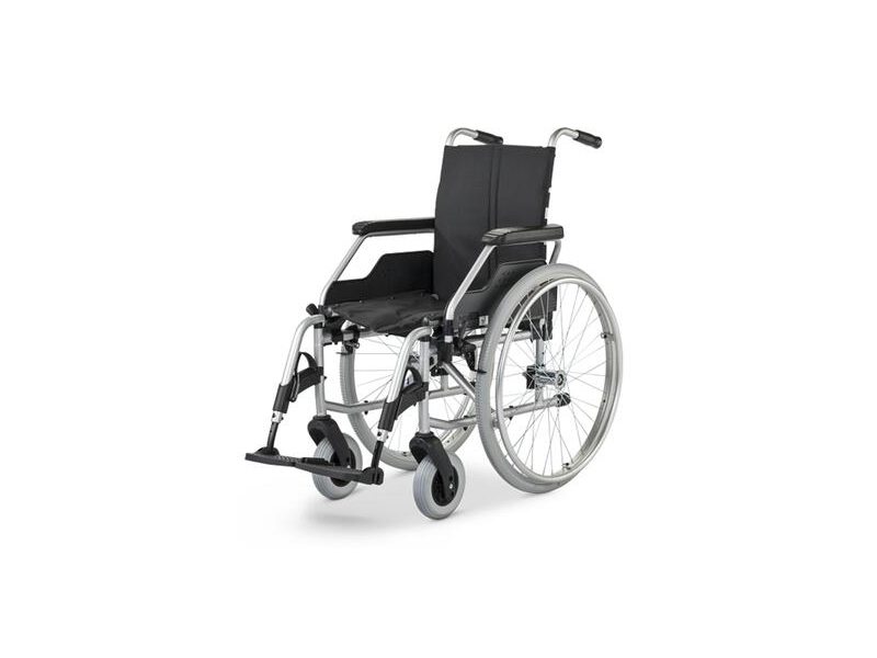 Rollstuhl FORMAT 3.940, mit Trommelbremse silverline>>>>SB 48 cm Rollstuhl FORMAT 3.940, mit Trommelbremse silverline>>>>SB 48 cm