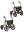 Rollator TAiMA XC, PU-bereift, Netzt und Stockhalter, oasisgrün-metallic>>>>
