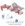 ALPHA Bettleiter Nylon 8 x 170cm grau/rot>>>>