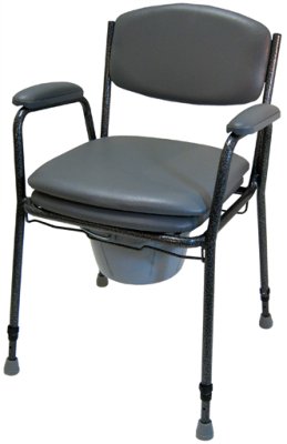 651205.jpg Toilettenstuhl TS 130, grau>>>>nur in 2er Schritten bestellbar
