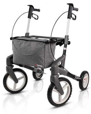 Rollator TOPRO Olympos ATR>>>>Farbe: weinrot Gr. M