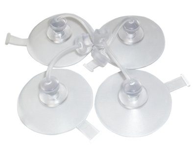 380339.jpg Sauger-Set für Badewannenlifter Bellavita (4 schwenkbare Sauger), transparent>>>>