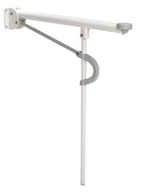 390091.jpg Wandklappgriff Optima L m.,Stützbein