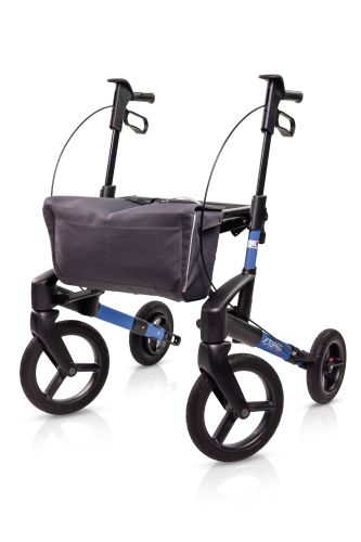 Rollator Olympos ATR Black Series S, OFF road wheels>>>>Farbe: ozeanblau
