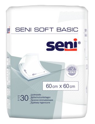 Bettschutzunterlagen Seni Soft Basic 90x60 (1 Karton: 4 x 30 Stück)>>>> Bettschutzunterlagen Seni Soft Basic 90x60 (1 Karton: 4 x 30 Stück)>>>>