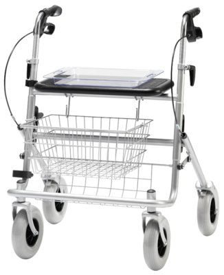Rollator B XXL silber-metallic>>>>