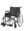 Leichtgewichtrollstuhl Pyro light XL Seitenteil lang, mit Trommelbremse silbermetallic>>>>SB 51 cm