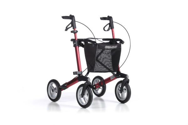 Rollator Gemino 30 Comfort Outdoorrollator Farbe: Silbergrau Rollator Gemino 30 Comfort Outdoorrollator Farbe: Silbergrau
