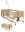 aks-Bett L4 Metall-Liegefläche, 4-geteilt 29 V-SMPS 90x200cm,Holz>>>> aks-Bett L4 Metall-Liegefläche, 4-geteilt 29 V-SMPS 90x200cm,Holz>>>>