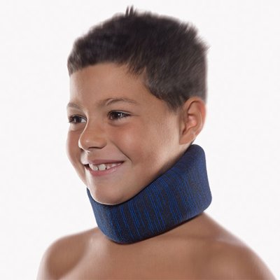 Bort Cervicalstütze anatomisch geformt für Kinder, blau>>>>Ausf.: Kinnhöhe 5 cm Bort Cervicalstütze anatomisch geformt für Kinder, blau>>>>Ausf.: Kinnhöhe 6 cm