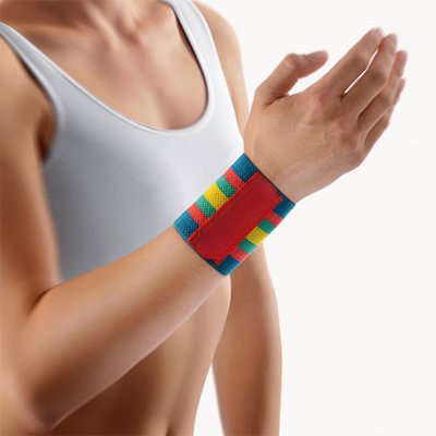 Bort Handgelenkbandage mit Klettverschluss>>>>Farbe: bunt Gr. 1