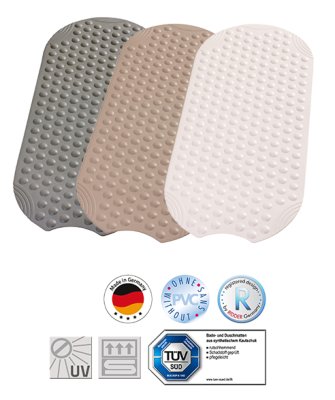 Wanneneinlage TecnoPlus 38x89cm>>>>Farbe: beige