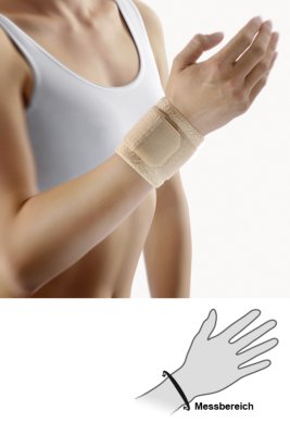 Bort Stabilo Handgelenkbandage>>>>Farbe: beige Gr. 2