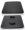 Abdeckplatte für Toilettenrollstuhl H720T ab 06HSL000001 schwarz>>>>