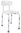 Duschstuhl DH 135 mit Ausschnitt,weiß>>>>
