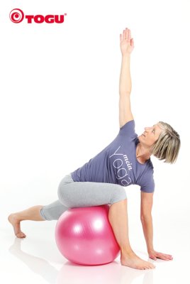Redondo-Ball Mein Yoga 42cm,rubinrot(TOGU), Redondo-Ball Mein Yoga 42cm,rubinrot(TOGU),