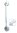 Saughaltegriff Solido T ausziehbar weiß>>>>560-690 mm