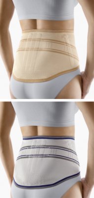 Bort StabiloBasic Lady Rückenbandage mit Pelotte>>>>Farbe: beige Gr. 6