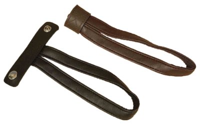 Stockschlaufe, Leder>>>>Farbe: schwarz