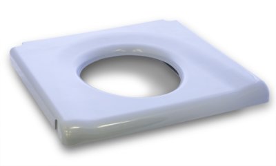 Kunststoff-Sitzbrille für Toilettenstuhl 139B und 139E grau>>>>