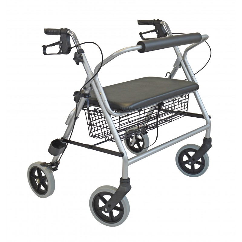 R225 XL - SB 60Rollator für Schwergewicht, Farbe silber R225 XL - SB 65Rollator für Schwergewicht, Farbe silber
